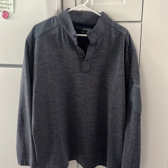 Greg Norman Collection Sweaters Mens Greg Norman Sweater Grey Blue